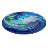 Zee Ocean big Wave Water Snijplank (Hoek)