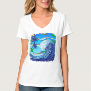 Zee Ocean big Wave Water T-shirt