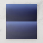 Zee Ocean Blue Modern Minimal Beach Vrijgezellenfe Plaatskaartje (Binnenkant ongevouwen)
