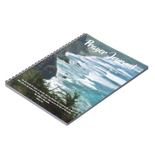 Zee Ocean Coast and Mountain Prayer Journal Notitieboek (Linkerzijde)