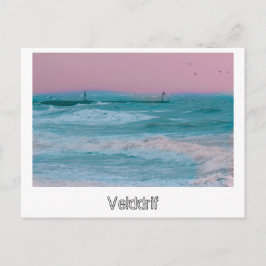 Zee Ocean Velddrif South Africa Natuur Storm Briefkaart