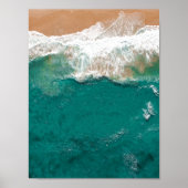 ZEE OCEAN WAVE FOTOGRAPHIC POSTER (Voorkant)