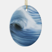 Zee Ocean Waves Keramisch Ornament (Rechts)