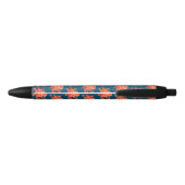 zee octopus patroon zwarte inkt pen (Achterkant)