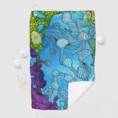 Zee Odyssey Golf Towel Golfhanddoek (Insitu)