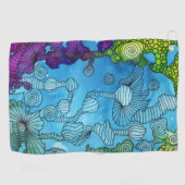 Zee Odyssey Golf Towel Golfhanddoek (Horizontaal)