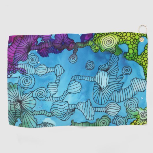 Zee Odyssey Golf Towel Golfhanddoek (Horizontaal)