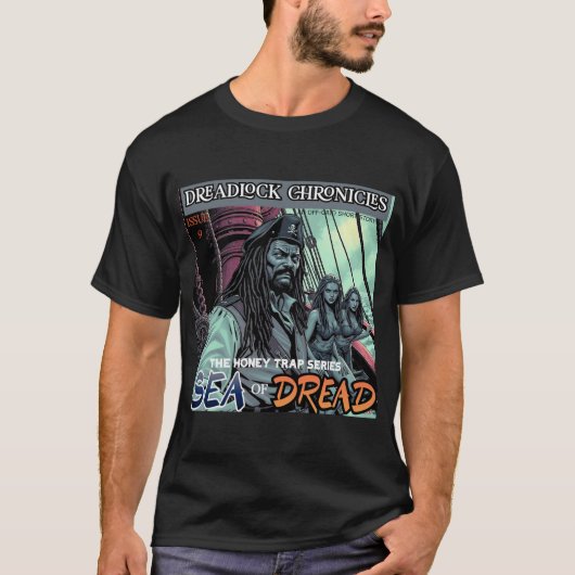 ZEE OF DREAD - DREADLOCK CHRONICLES ISSUE 9 HOESJE T-SHIRT (Voorkant)