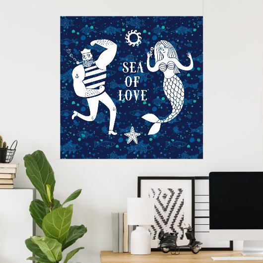 Zee of Love Poster (Thuiskantoor)