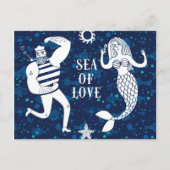 Zee of Love Poster Briefkaart (Voorkant)