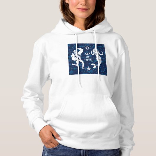 Zee of Love Poster Hoodie (Voorkant)
