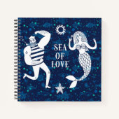 Zee of Love Poster Notitieboek (Voorkant)