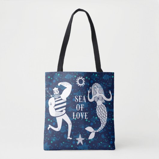 Zee of Love Poster Tote Bag (Voorkant)