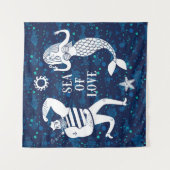 Zee of Love Poster Wandkleed (Voorkant)