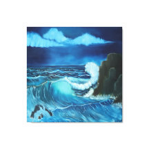 "Zee of Power" uitgestrekte canvasprint.