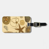 Zee onder water bagagelabel (Voorkant horizontaal)