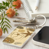 Zee onder water sleutelhanger (Voorkant Rechts)