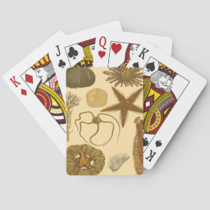 Zee onder water speelkaarten