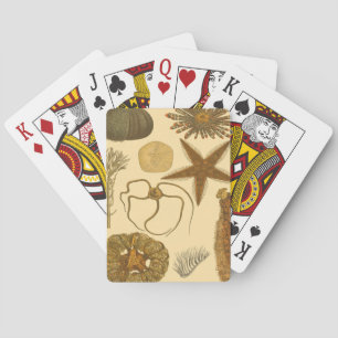 Zee onder water speelkaarten