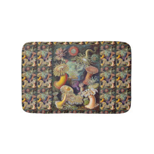 Zee onderwater Anemones door Ernst Haeckel Badmat