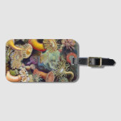  Zee onderwater Anemones door Ernst Haeckel Bagagelabel (Voorkant (horizontaal))