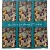  Zee onderwater Anemones door Ernst Haeckel Douchegordijn (Voorkant)