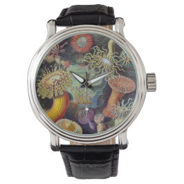  Zee onderwater Anemones door Ernst Haeckel Horloge