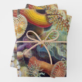  Zee onderwater Anemones door Ernst Haeckel Inpakpapier Vel (In situ)