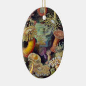  Zee onderwater Anemones door Ernst Haeckel Keramisch Ornament (Rechts)