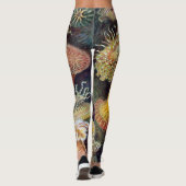  Zee onderwater Anemones door Ernst Haeckel Leggings (Achterkant)