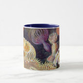  Zee onderwater Anemones door Ernst Haeckel Mok (Midden)