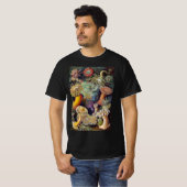  Zee onderwater Anemones door Ernst Haeckel T-shirt (Voorkant volledig)