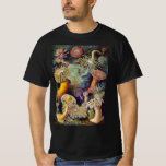 Zee onderwater Anemones door Ernst Haeckel T-shirt<br><div class="desc">illustratie van het biologie van het mariene leven van Ernst Haeckel. Een verscheidenheid aan kleurrijke anemondieren (actiniae) die in de oceanen voorkomen. Ze worden Anemones genoemd na de bloem.</div>