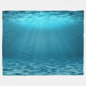 Zee onderwater fleece deken (Voorkant (Horizontaal))