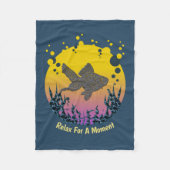 Zee Onderwater Ocean Fish Beach Personaliseren Fleece Deken (Voorkant)