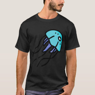 Zee onderwater van de oceaan Jellyfish Jelly Fish  T-shirt
