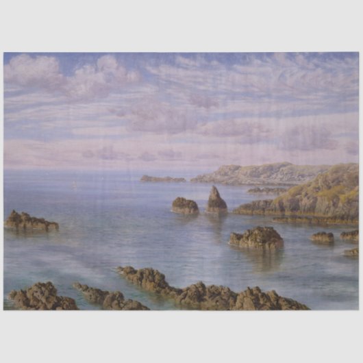 Zee: ontkoppeling van de Antiek oceaankust Tissuepapier (Voorkant)