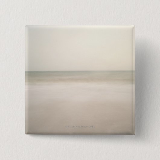 Zee op Brighton Beach 2 Vierkante Button 5,1 Cm (Voorkant)