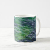 Zee oppervlaktepatroon koffiemok (Voorkant rechts)