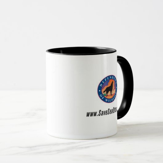 Zee Otter Awareness Week Mok (Voorkant rechts)