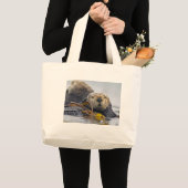 Zee Otter Beach Bag Grote Tote Bag (Voorkant (product))