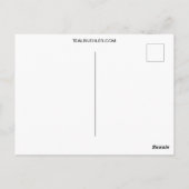 Zee Otter Briefkaart (Achterkant)