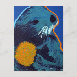 Zee Otter briefkaart