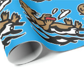 Zee otter cadeaupapier (Rol Hoek)