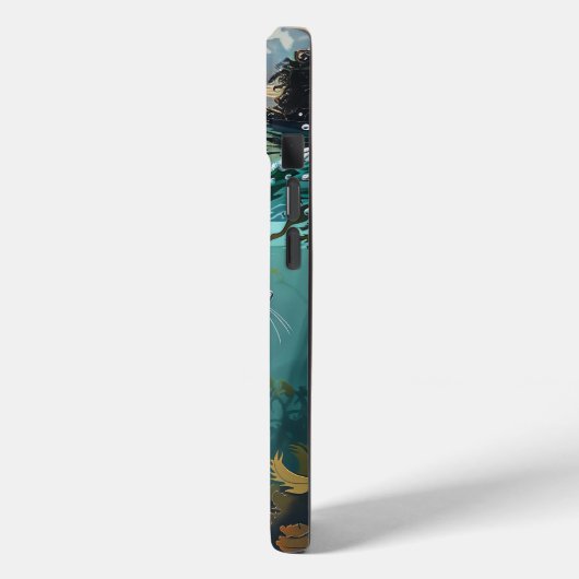 Zee Otter Case-Mate iPhone Case (Achterkant / Links)