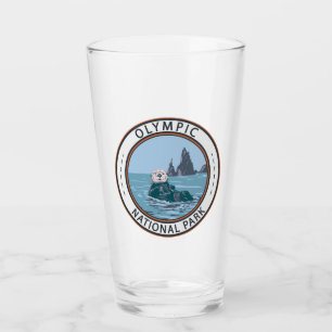Zee Otter-circulaire van het Olympisch Nationaal P Glas