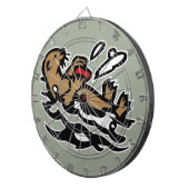 Zee otter dartbord (Voorkant Rechts)