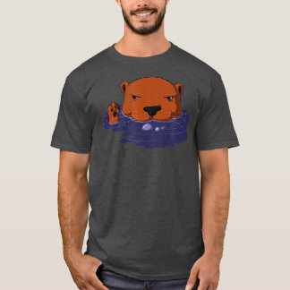 Zee Otter Dierenvriend Zee Otter T-shirt
