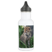 Zee otter en cheetah cub waterfles  (Links)