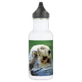 Zee otter en cheetah cub waterfles  (Rechts)